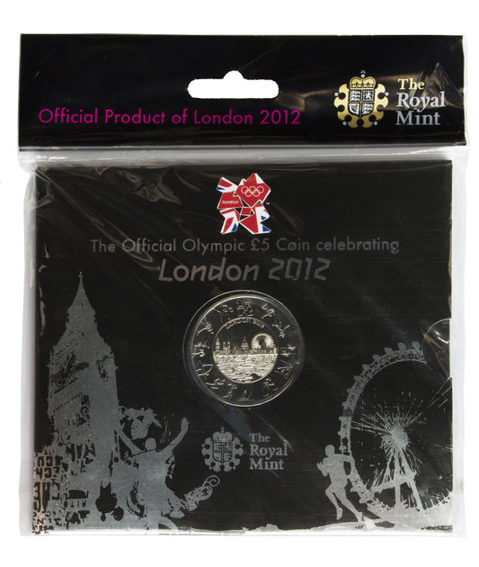 2012 £5 London 2012 Large Pack Royal Mint Brilliant Uncirculated Pack