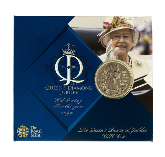 2012 £5 Royal Mint Brilliant Uncirculated Pack