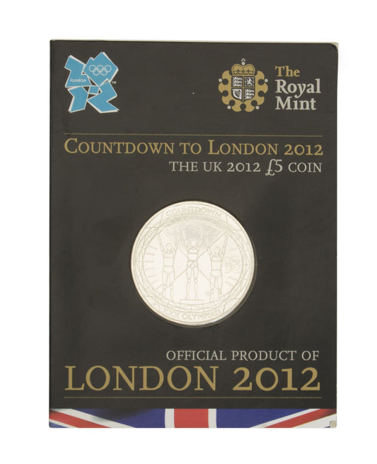 2012 Count Down To The Olympics £5 Coin Short Version