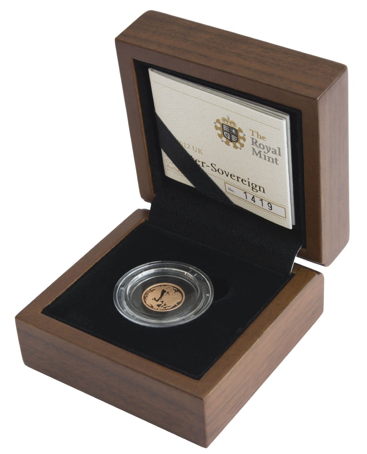 2012 Proof Quarter Sovereign