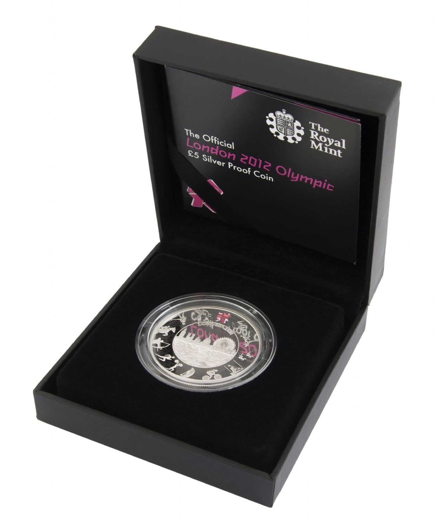 2012 Silver Proof £5 Coin London 2012