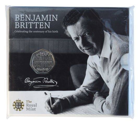 2013 50P Benjamin Britten Coin Pack