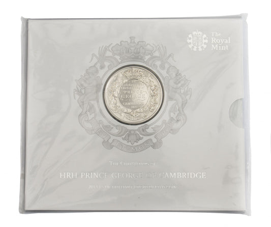 2013 Prince George £5 Royal Mint Brilliant Uncirculated Pack