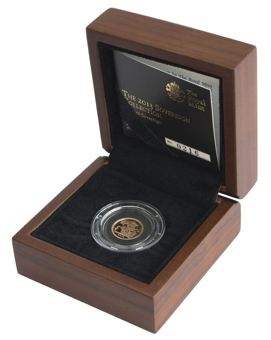 2013 Proof Quarter Sovereign