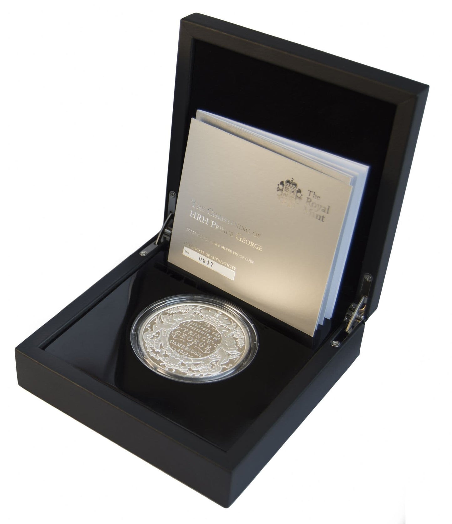 2013 Silver Proof £10 Prince George 5oz