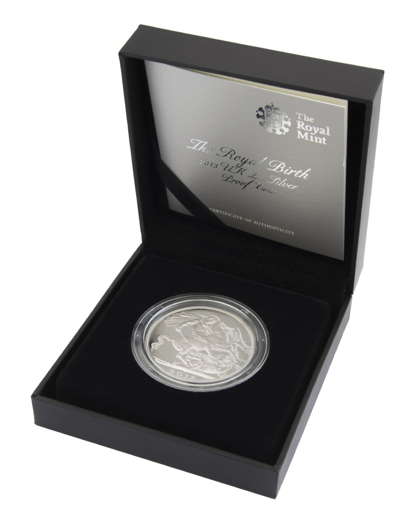 2013 Silver Proof £5 Coin The Royal Birth