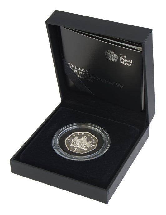 2013 Silver Proof 50P - Christopher Ironside