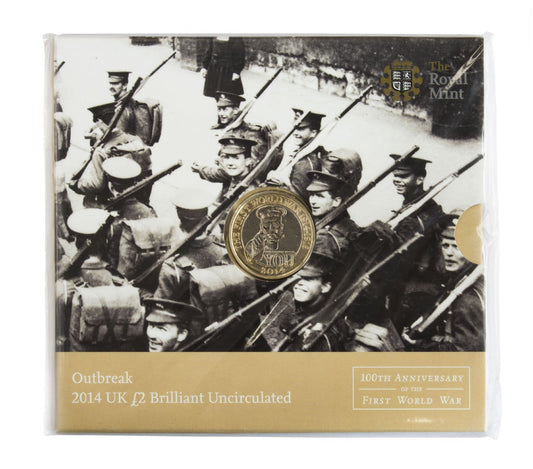 2014 £2 Out Break Brilliant Uncirculated Pack