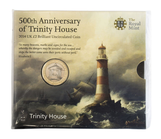 2014 £2 Trinity House Brilliant Uncirculated Pack