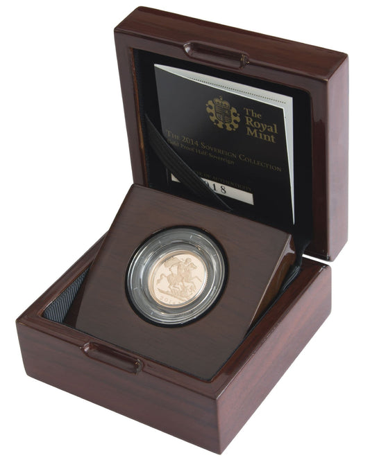 2014 Proof Half Sovereign