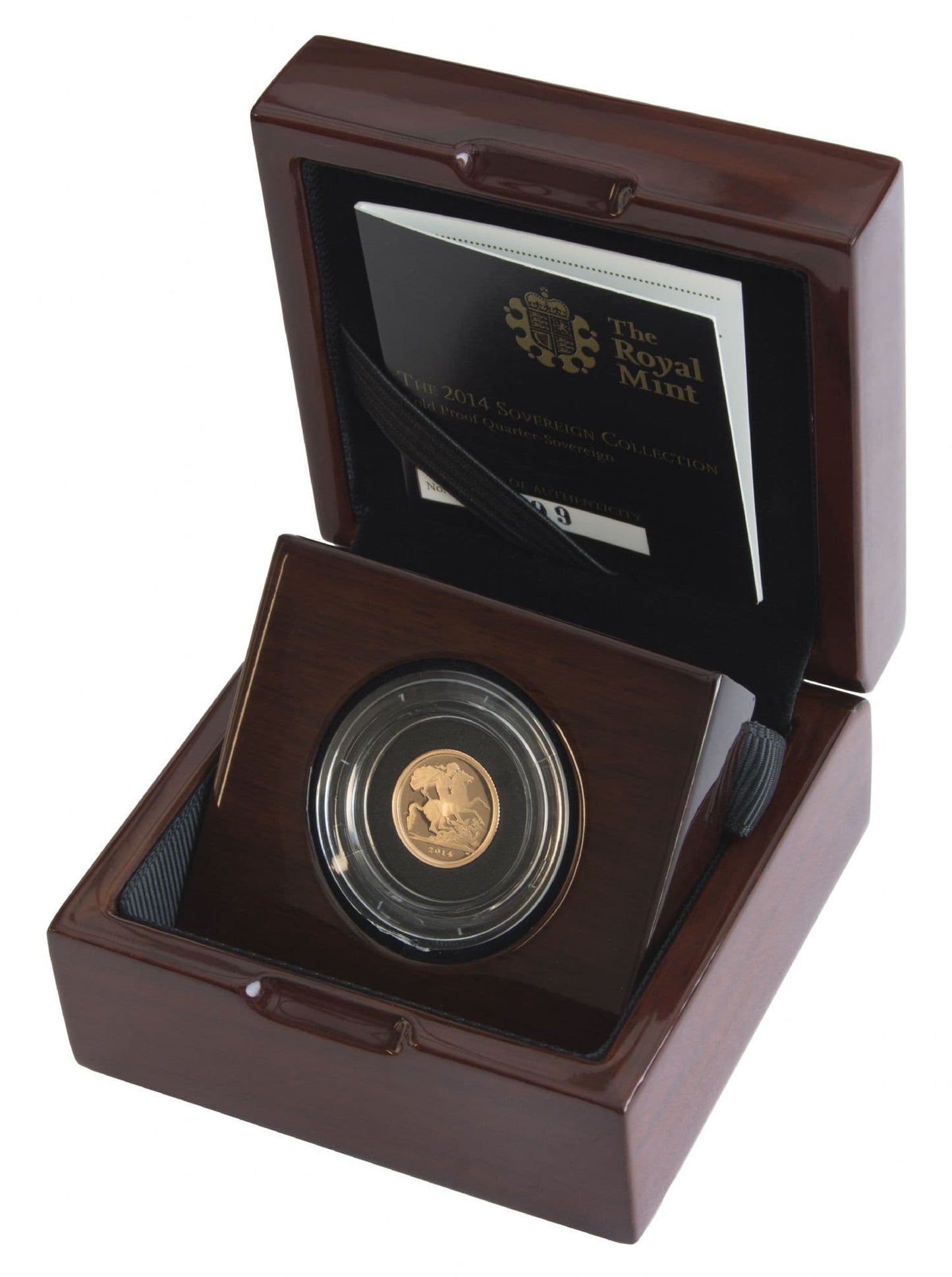 2014 Proof Quarter Sovereign