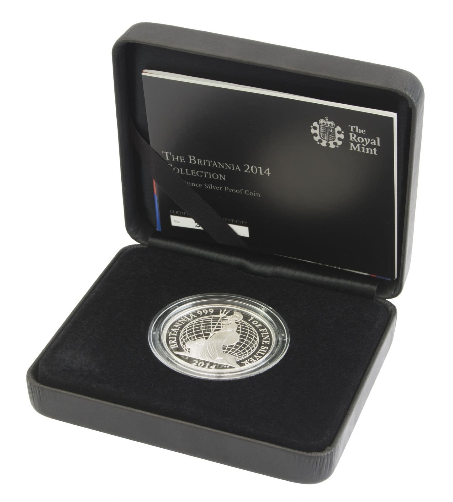 2014 Silver Proof Britannia Single With Certificate