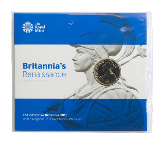 2015 Renaissance £2 Brilliant Uncirculated Pack