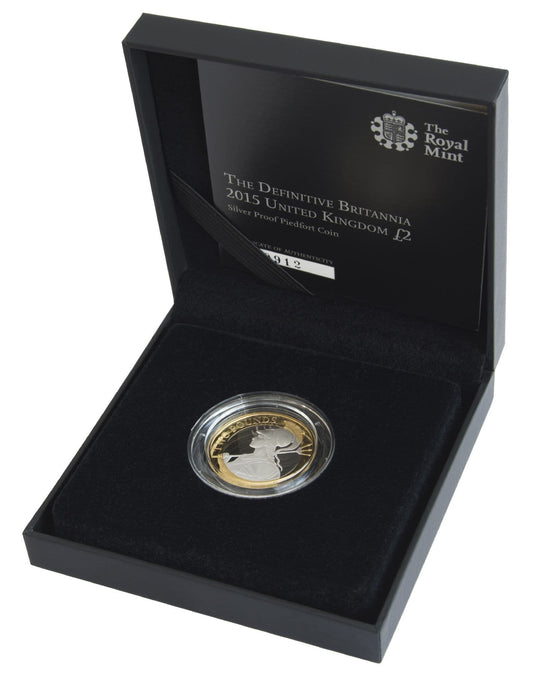 2015 Silver Proof £2 Britannia Renaissance