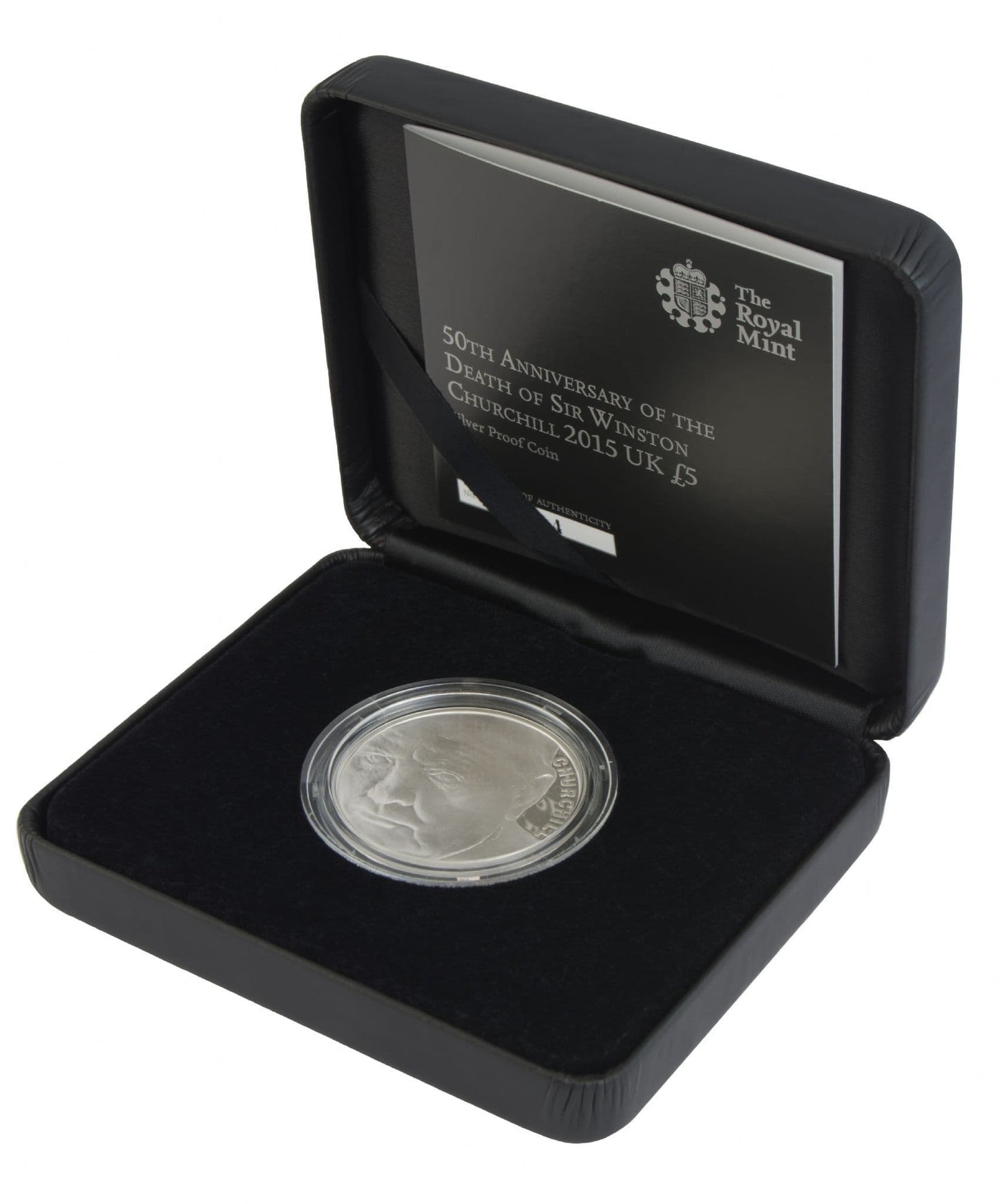 2015 Silver Proof £5 Coin - Churchill