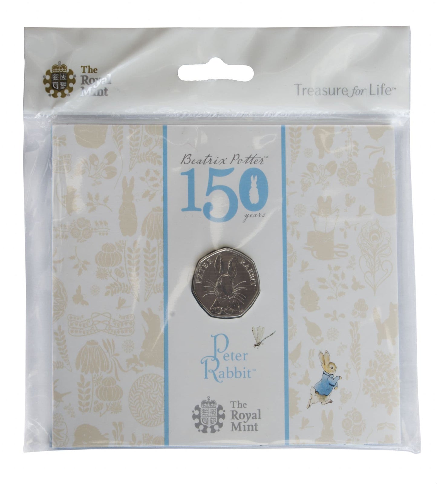 2016 50P Peter Rabbit Uncirculated Coin Pack