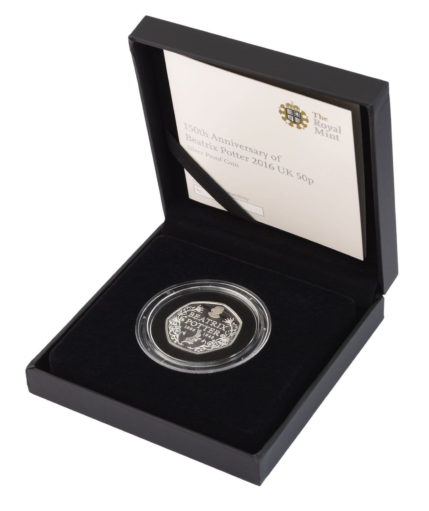 2016 Silver Proof 50P - 150th Anniversary Of Beatrix Potter