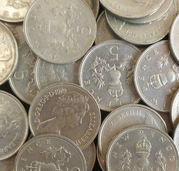 Bulk Five Pence 5P Choose The Amount