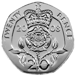 Bunc Decimal 20P Pence Choice Of Year 1982 To 2016