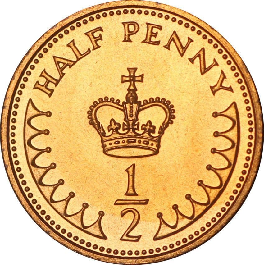 Proof Decimal 1/2 Pence Choice Of Year 1971 To 1984